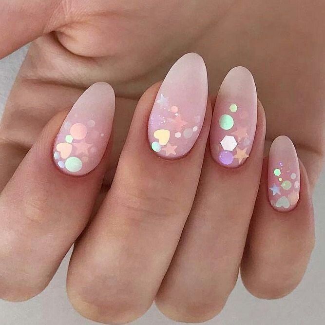 almond shape nail designs