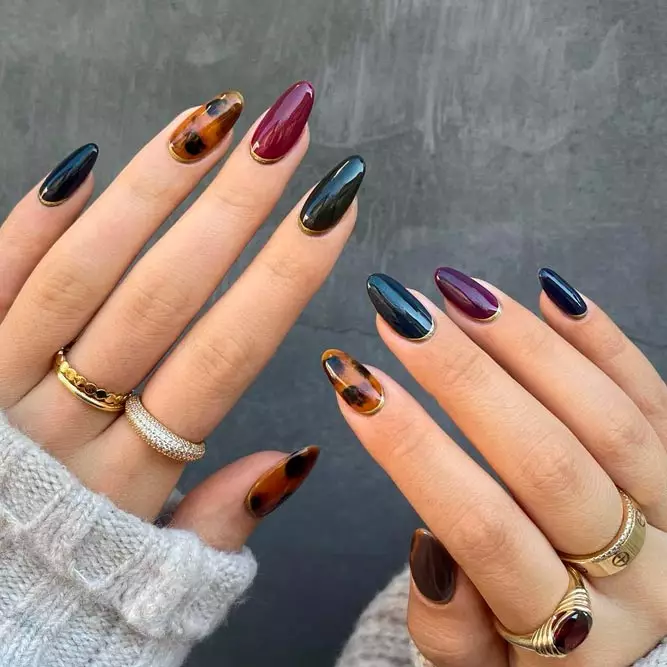 short oval nails