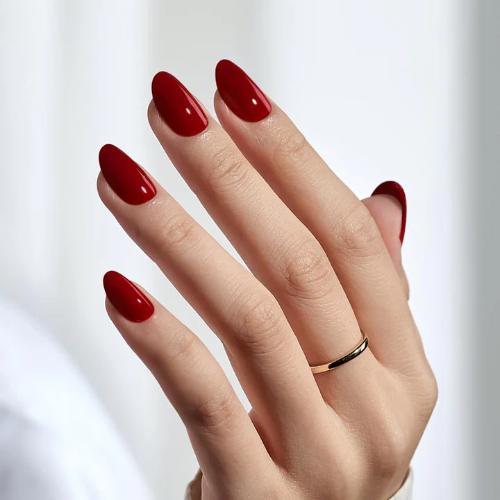 what do red nails mean