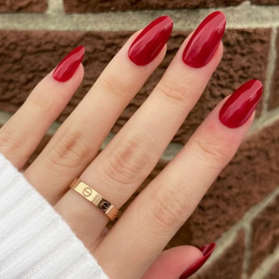 what do red nails mean