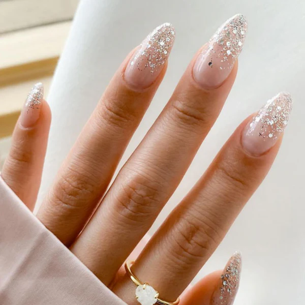 classy wedding nails