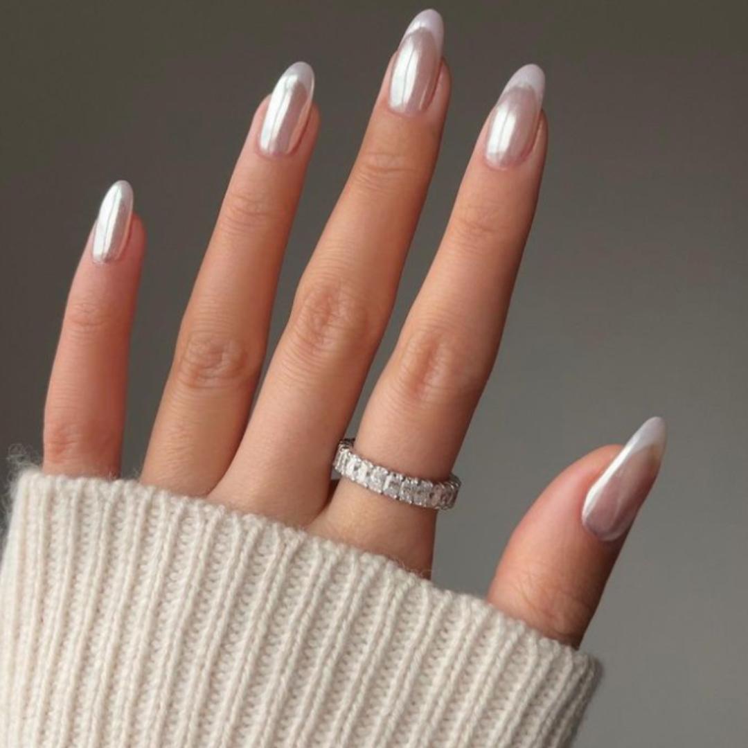 classy wedding nails