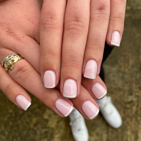 classy wedding nails