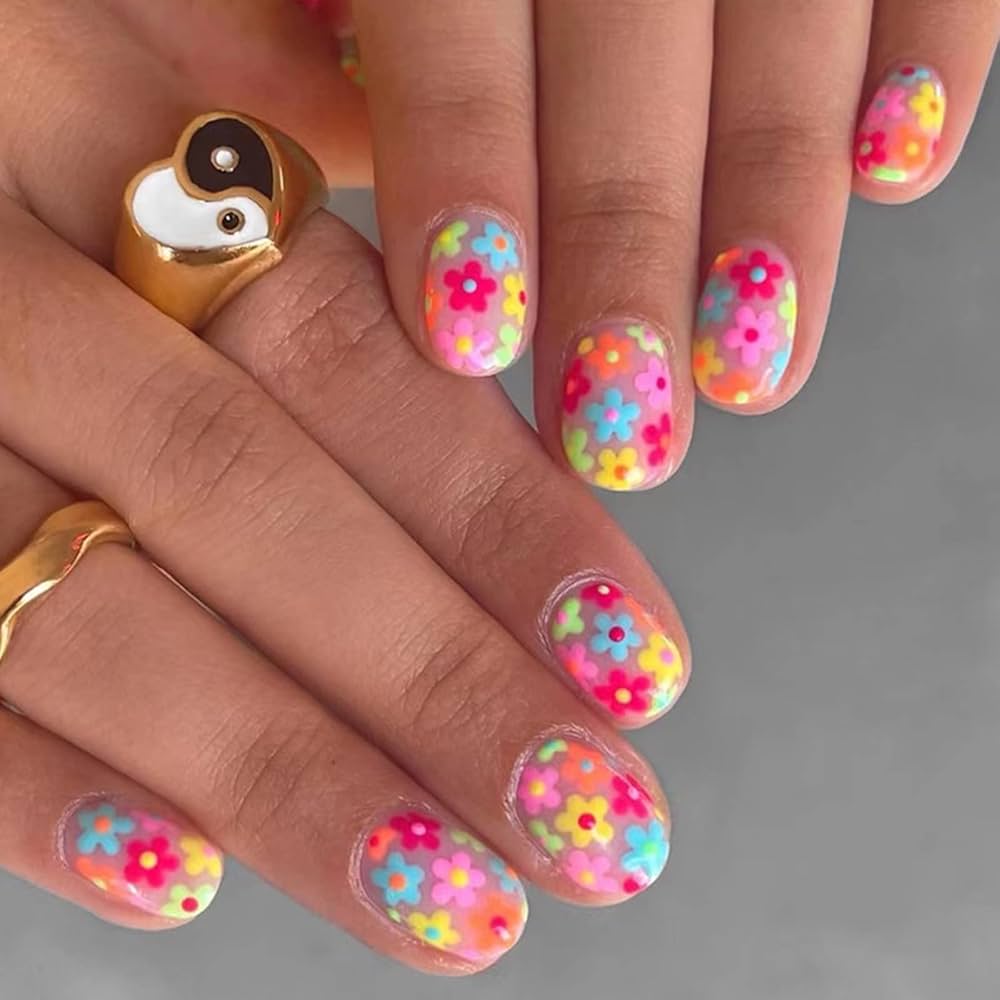 cute spring nails